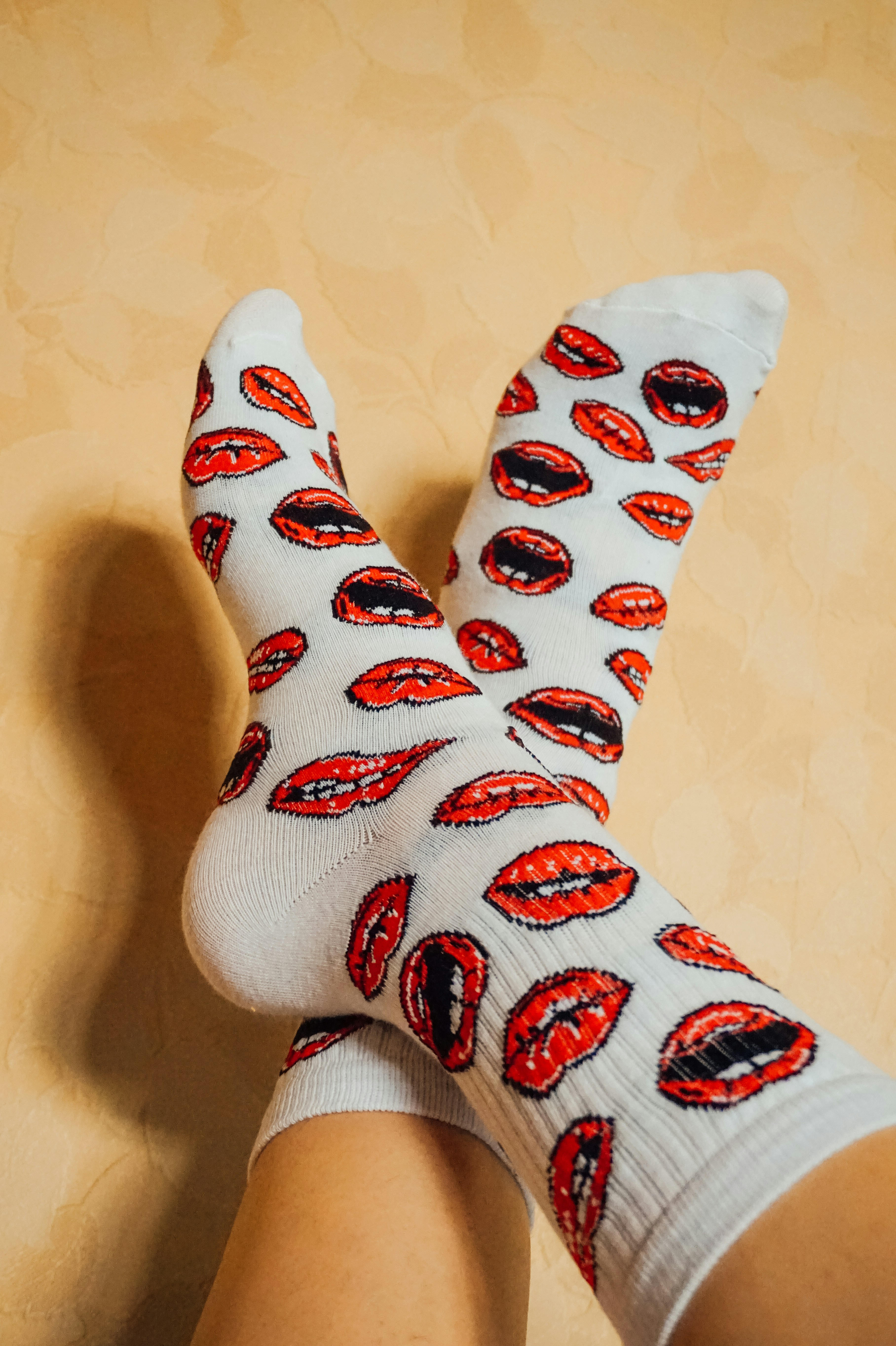 Imagen ilustrativa de calcetines con estampado personalizado