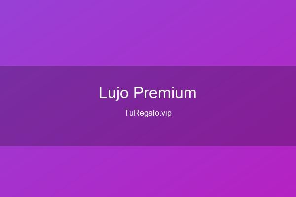 Regalos de Lujo Premium: Exclusividad y Distinci&o