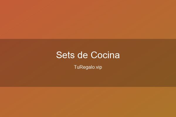 Mejores Sets de Cocina para Regalar