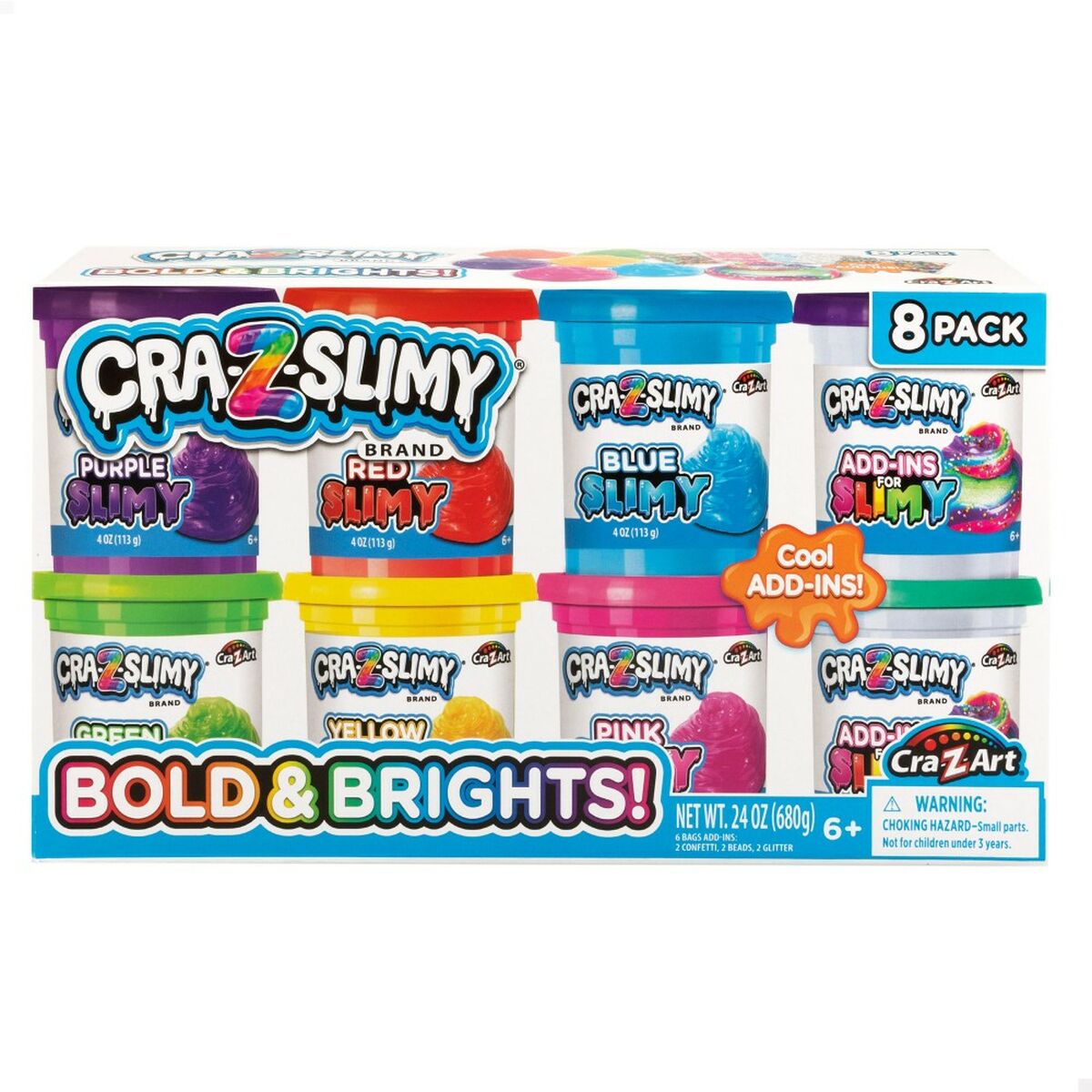 Juego de plastilina y slime Cra-Z-Art Bold&Brights 6 unidades - imagen 2