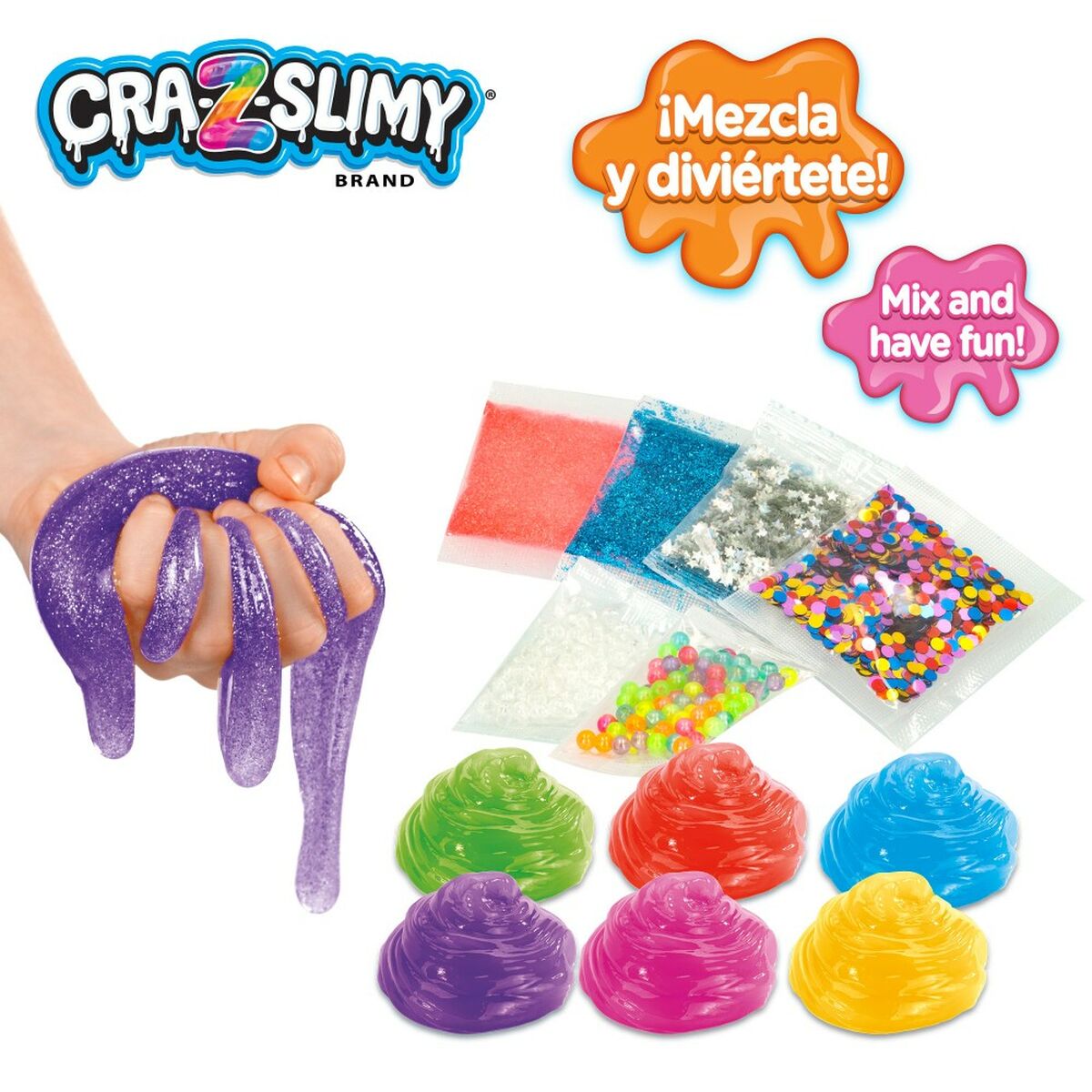 Juego de plastilina y slime Cra-Z-Art Bold&Brights 6 unidades - imagen 3