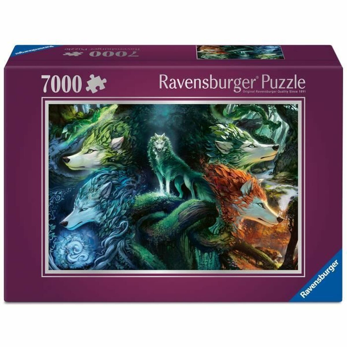 Puzzle Ravensburger WHISPERS OF THE FOREST 7000 Piezas